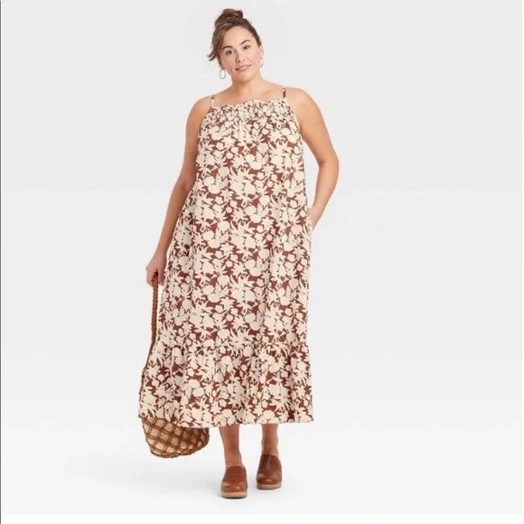 Universal Thread - Brand new Floral Maxi strap dress - Picture 1 of 11